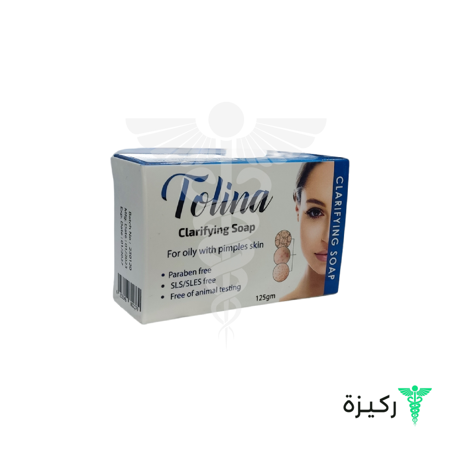Tolina-Clarifying-Soap-Paraben-Free-125gm – Rakiza
