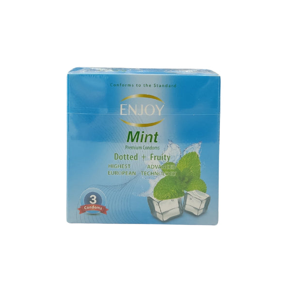 ENJOY Mint Condoms 3pcs – ENJOY