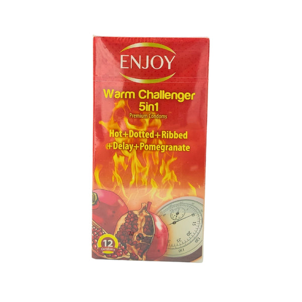 Pomegranate Condoms 12PCS Enjoy