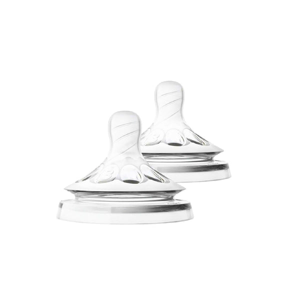 Avent Natural Medium Flow Teats +3 Months – 2 Pieces