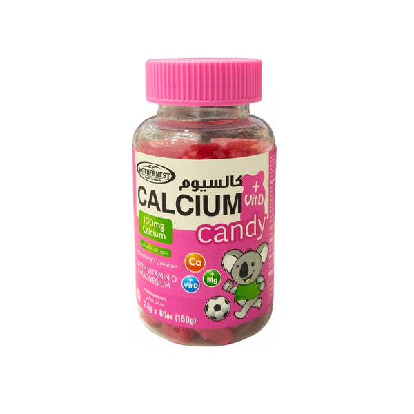 Mothernest Calcium + Vitamin D Candy  60Pcs × 2.5G