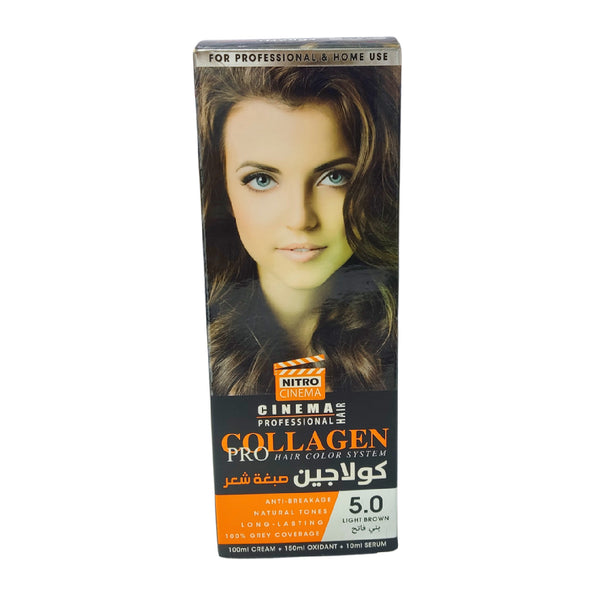 Collagen Pro Hair Color Light Brown 5.0