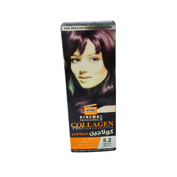 Collgen Pro Hair Color Mauve 5.2