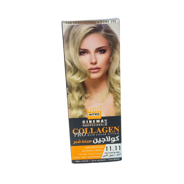 Collagen Pro Hair Color 11.11 Ice Olive Blond