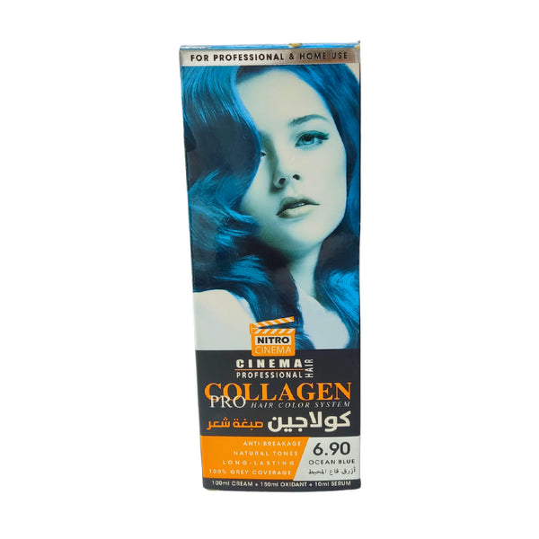 Collagen Pro Hair Color Ocean Blue 6.9