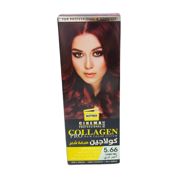 Collagen Pro Hair Color 5.66 Cherry Red