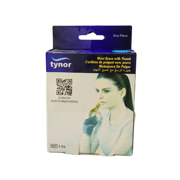 TYNOR E06 UNI Wrist with Thumb – Comfortable, Adjustable, and Durable Design
