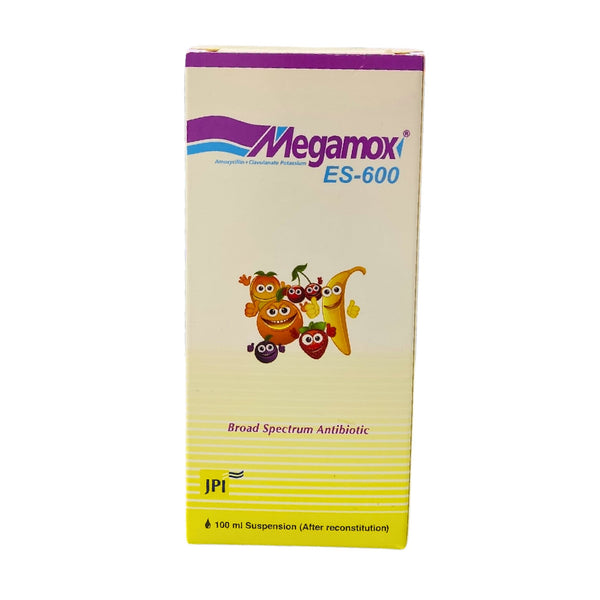 Megamox ES 600MG Suspension Antibiotic 100ML