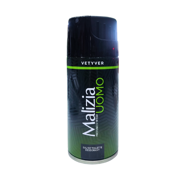 Malizia Men Vetiver Fresh Deo Spray – 150ml
