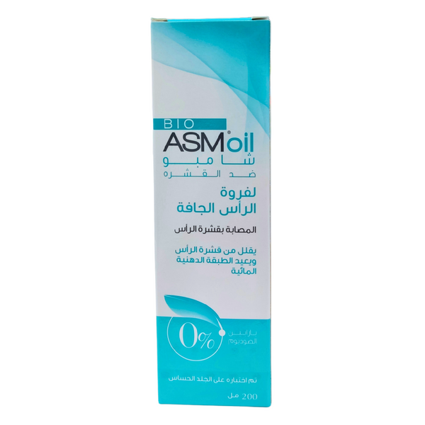 Bio Asm Oil Shampoo Anti Dandruff Dry Scalp 200 Ml