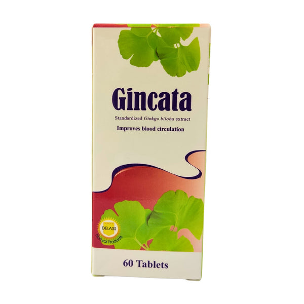 Gincata Memory & Focus 120mg 60 Tablets