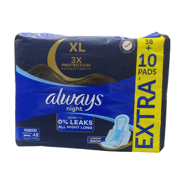 Always Night – 48 Pads for a Peaceful Night’s Sleep