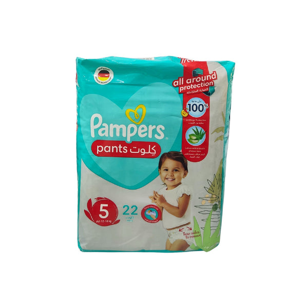 PAMPERS CULLOTTE COMFORT SIZE 5 – 22PCS