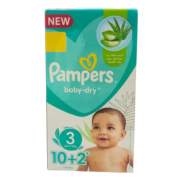 PAMPERS 3-12 PCS Baby Diapers