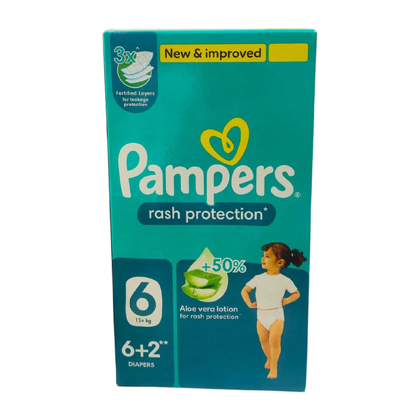 PAMPERS 6/8 PCS Super Dry Diapers