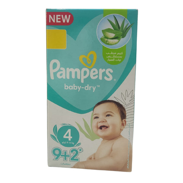 PAMPERS 4/11 PCS Comfort Diapers