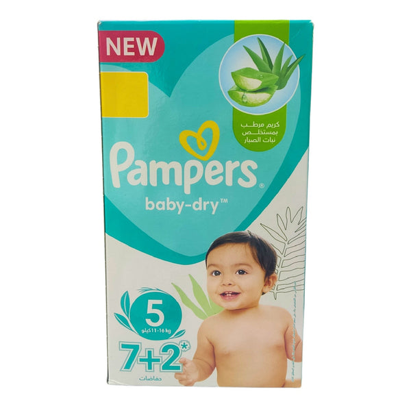 PAMPERS 5/9 PCS Comfort Diapers