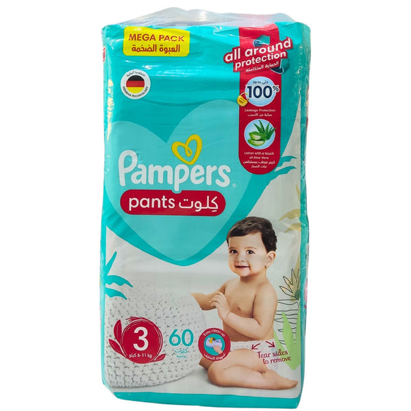 PAMPERS CULOTTE SIZE 3 – 60PCS