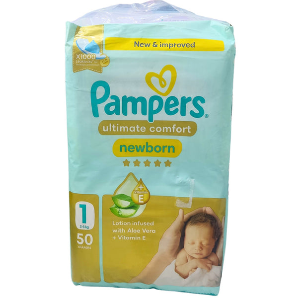 PAMPERS COMFORT NO 1 /50PCS