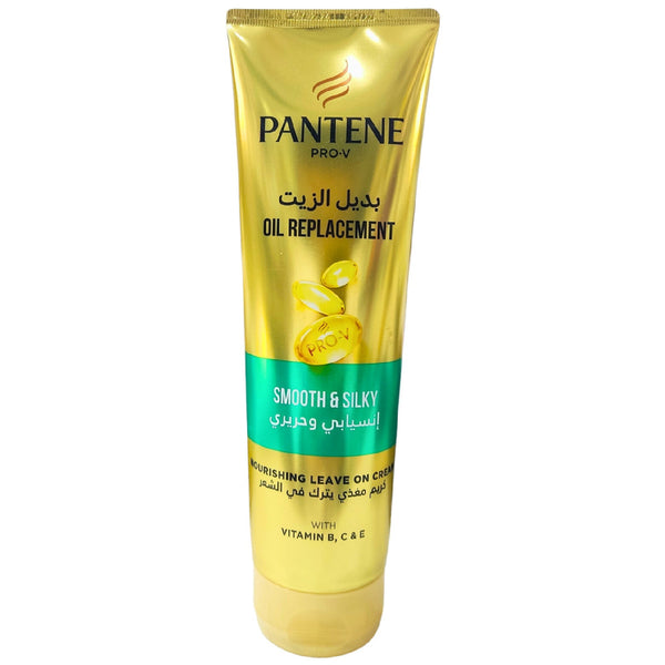 Pantene Smooth & Silky 275ml – Nourishing Oil Replacement for Frizz-Free Hair