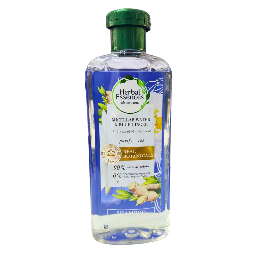 Herbal Micellar Water & Blue Ginger Purifying Shampoo 400ML