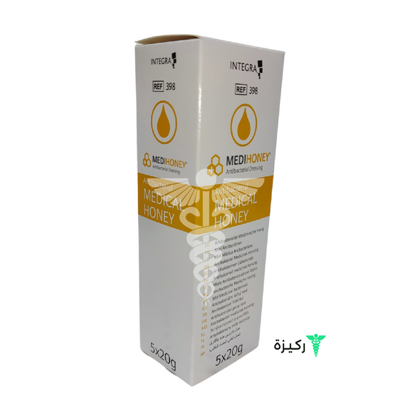 Medihoney Antibacterial Medical Honey, 20G × 5 Psc Tube