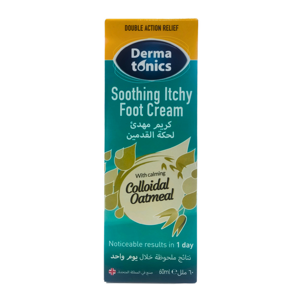 Dermatonics Soothing Itchy Foot Cream 60 Ml