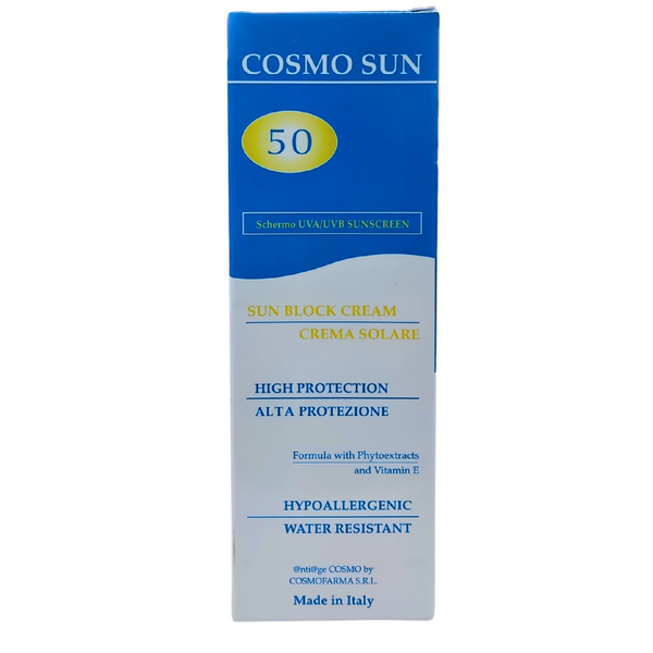 Cosmo Sunblock Cream Spf 50 100 Ml