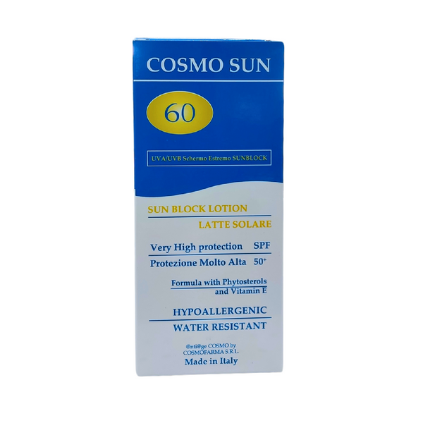 Cosmo Sun Block Lotion Spf 60 150 Ml