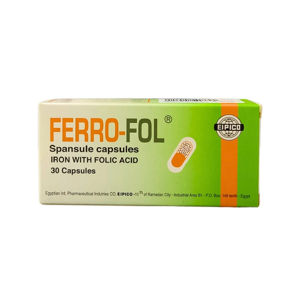 Ferrofol  Iron and Folic Acid Capsules