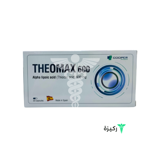 Theomax 600 Mg 30 Capsules