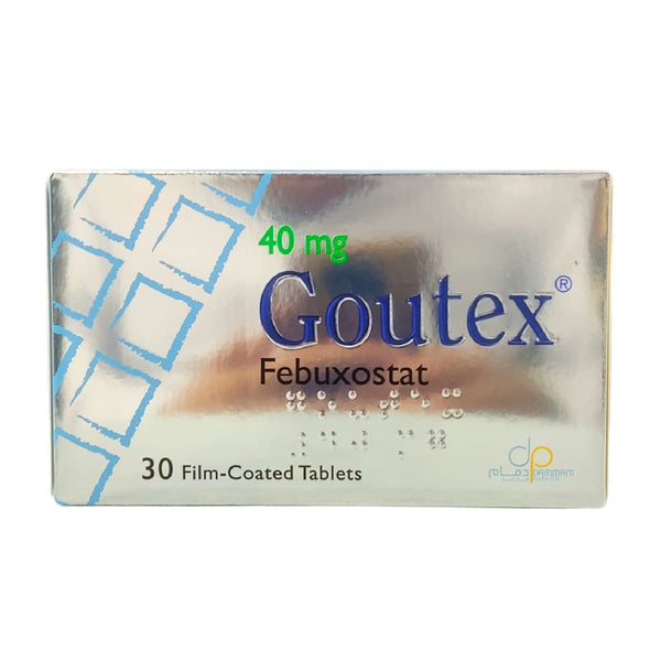 Goutex 40MG tablet for gout 30 Tabs