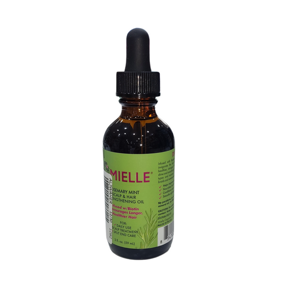 Mielle Rosemary Mint Scalp & Hair Oil 2Oz, Clear