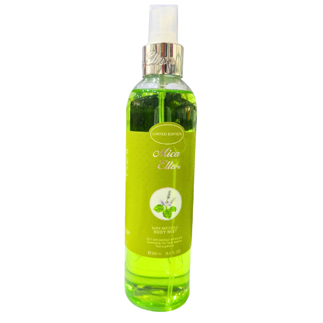MICA BELLA Dark Patchouli Body Mist – Deep & Mysterious Aroma 250ml