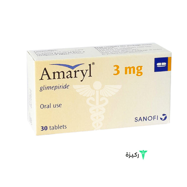 Amaryl 3 Mg 30 Tablets