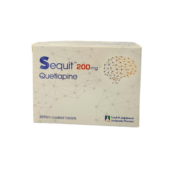 Sequit Quetiapine Fumarate 200mg – 30 Tabs