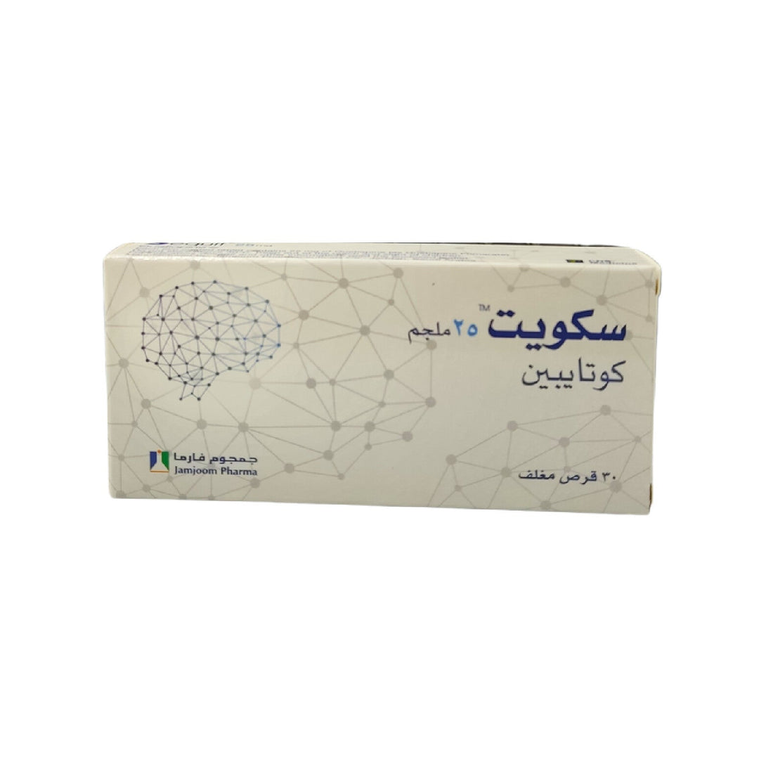 Sequit Quetiapine Fumarate 25mg – 30 Tablets