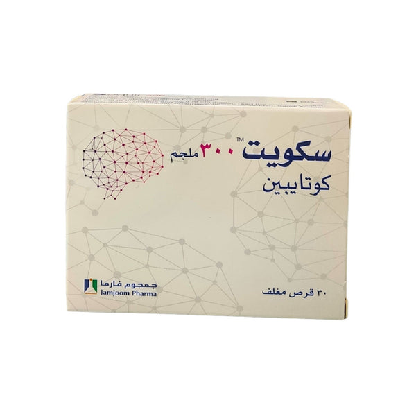 Squet Quotapine 300mg 30 Tablets