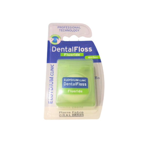 Elgydium Dental Floss Fluoride Mint 35m