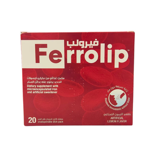 Ferrolip Iron Sachets 20 Pack