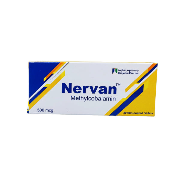 Nervan 500 MCG 30 Tab