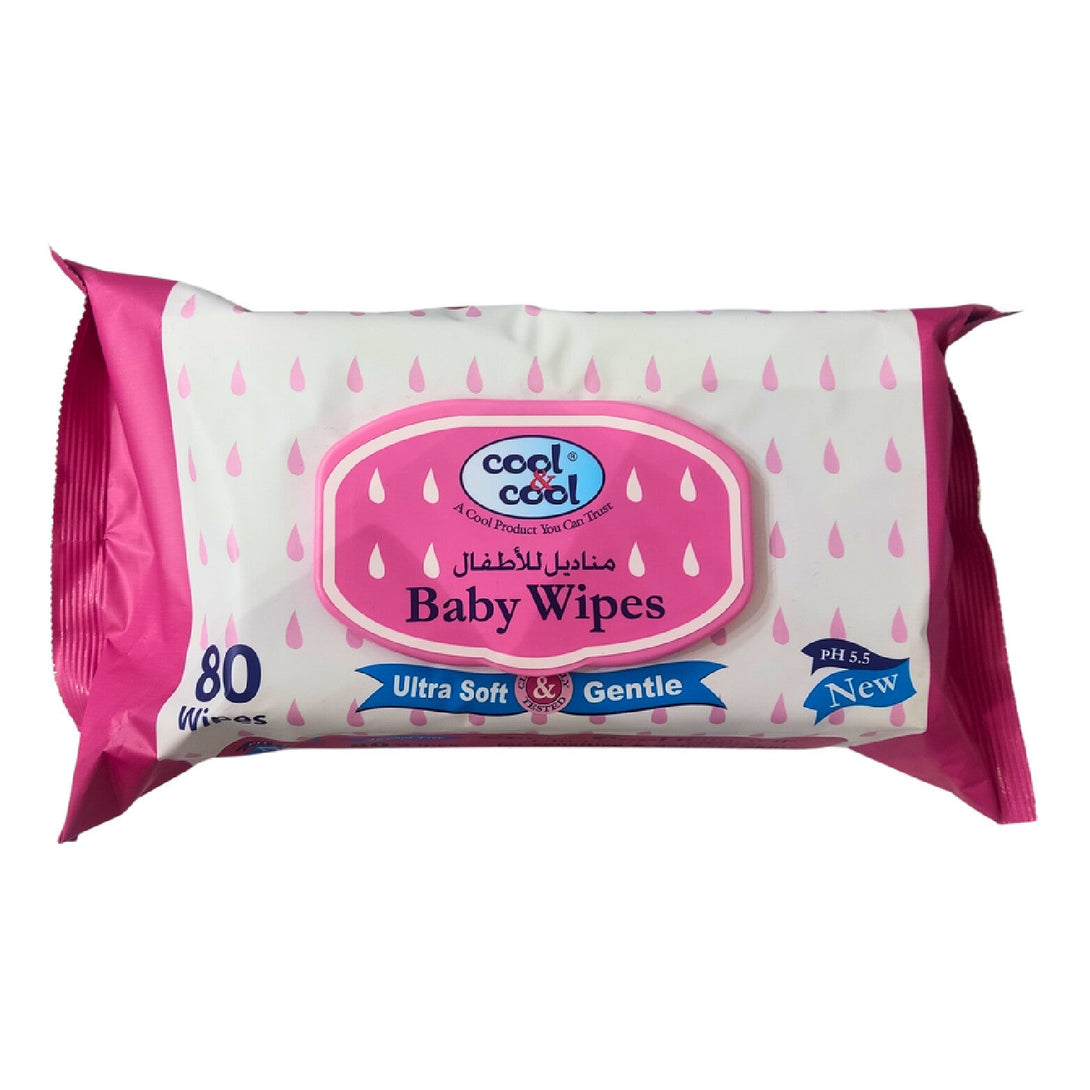 COOL&COOL Baby Wet Wipes 80 pcs