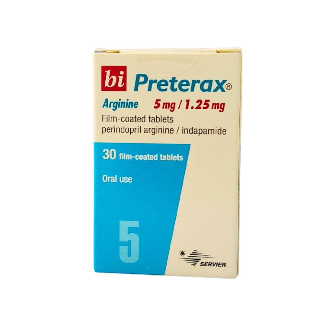 Bi-Preterax for Blood Pressure 5/1.25MG Tablets