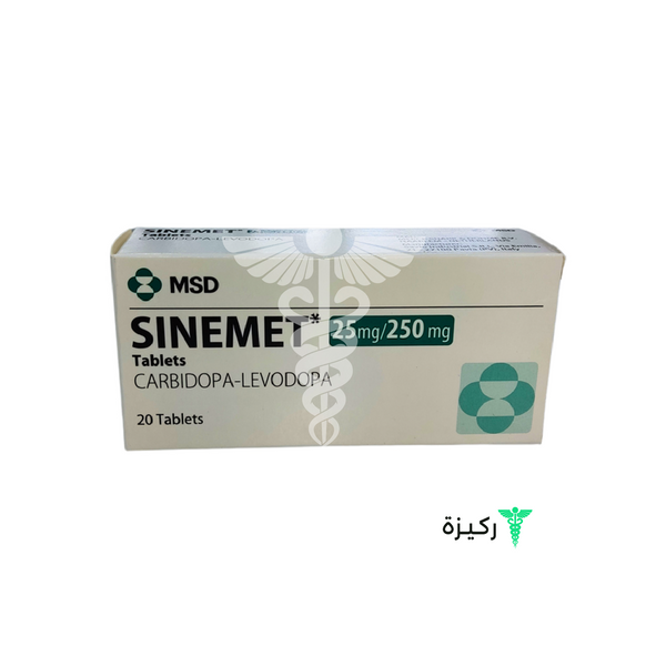 Sinemet-25-Mg-250-Mg-20-Tablets