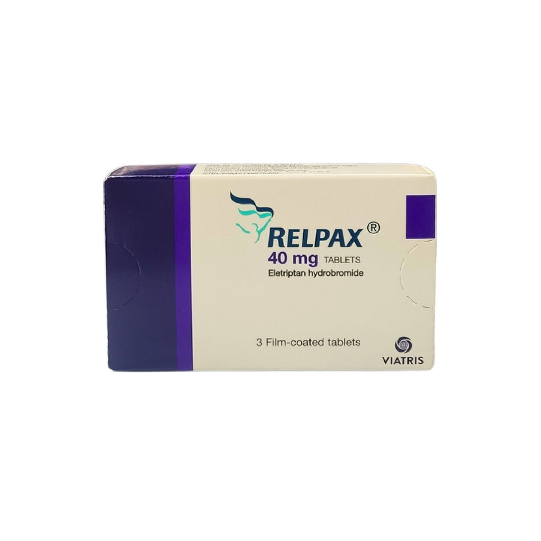 Relpax  Migraine Relief Tablets  3 Tabs