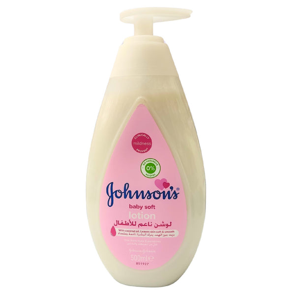 JOHNSON’S Baby Soft Lotion 500ml
