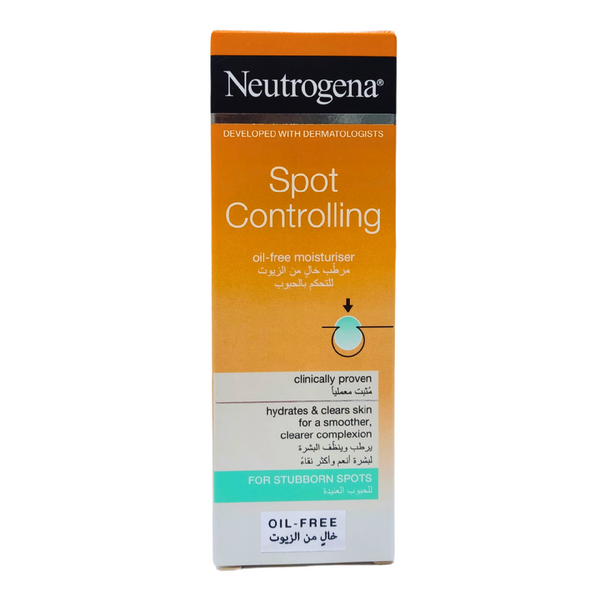Neutrogena Oil-Free Moisturiser – Spot Control – 50ml