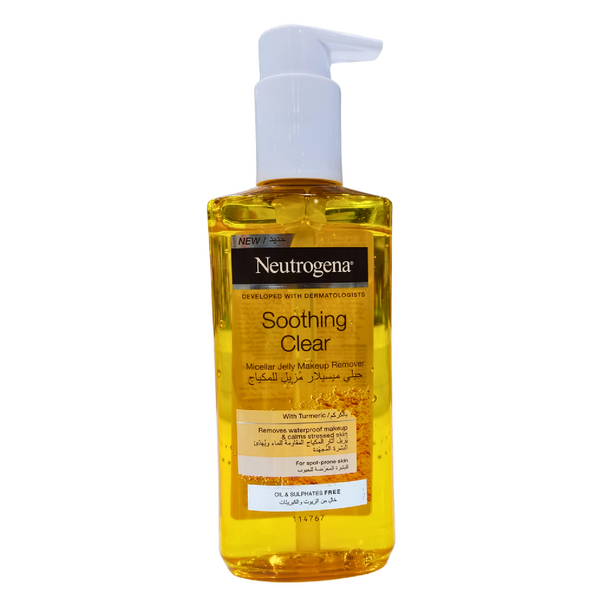 Neutrogena Clear & Calm Micellar Jelly Remover – 200ml