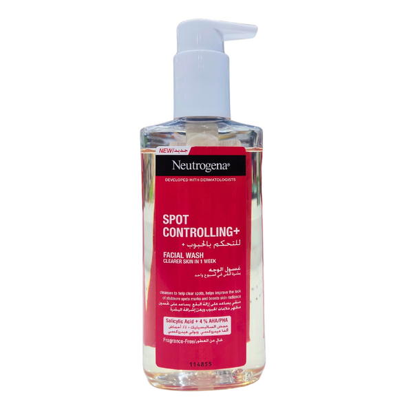 Neutrogena Spot Control Face Wash – 200ml