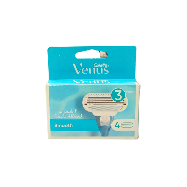 Venus Razor Cartridges – Smooth & Gentle Shave For Women (4 Pcs)